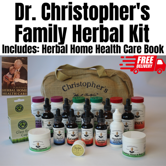 Dr. Christopher's Family Herbal Kit with Herbal Home Health Care Book