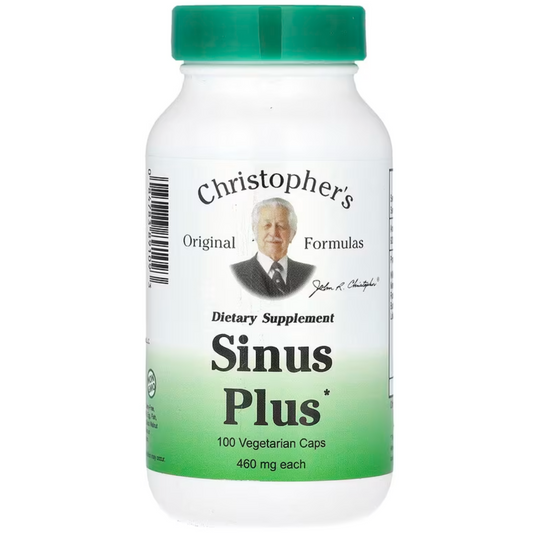 Sinus Plus Capsule (100 Capsules) - Dr. Christopher's Original Formulas