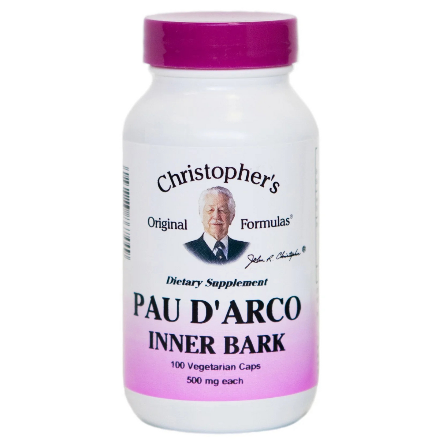 Pau D' Arco Bark Capsule (100 Capsules) - Dr. Christopher's Original Formulas