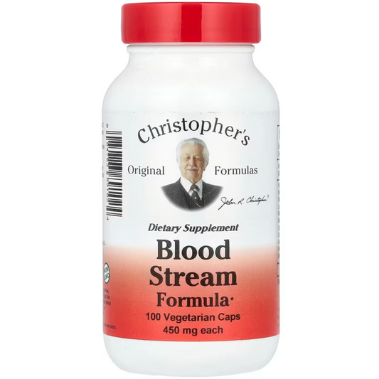 Blood Stream Formula (100 Capsules) - Dr. Christopher Original Formulas